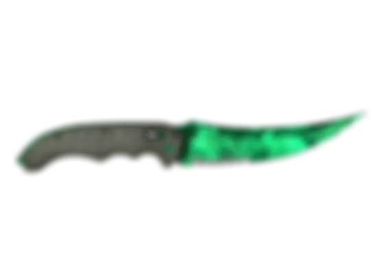 ★ Flip Knife | Gamma Doppler (Factory New) - Emerald float preview 0 %