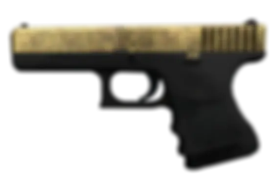 Glock-18 | Brass (Well-Worn) float preview 0 %