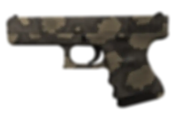 Glock-18 | Death Rattle (Well-Worn) float preview 8 %
