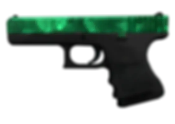 Glock-18 | Gamma Doppler (Factory New) - Emerald float preview 0 %