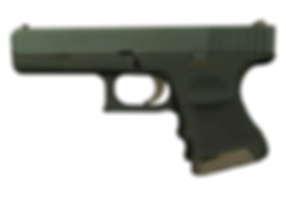 Glock-18 | Groundwater (Well-Worn) float preview 6 %