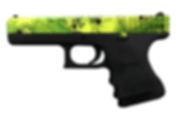 Glock-18 | Nuclear Garden (Well-Worn) float preview 0 %
