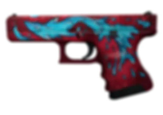 Glock-18 | Water Elemental (Factory New) float preview 0 %
