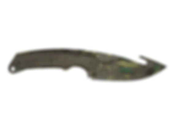 ★ Gut Knife | Boreal Forest (Well-Worn) float preview 6 %
