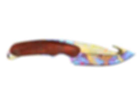★ Gut Knife | Case Hardened (Well-Worn) float preview 0 %