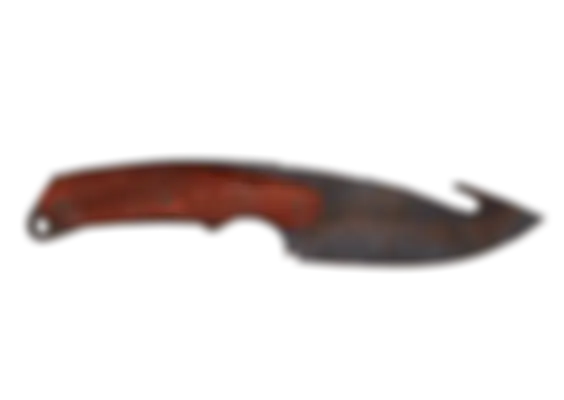 ★ Gut Knife | Rust Coat (Well-Worn) float preview 40 %