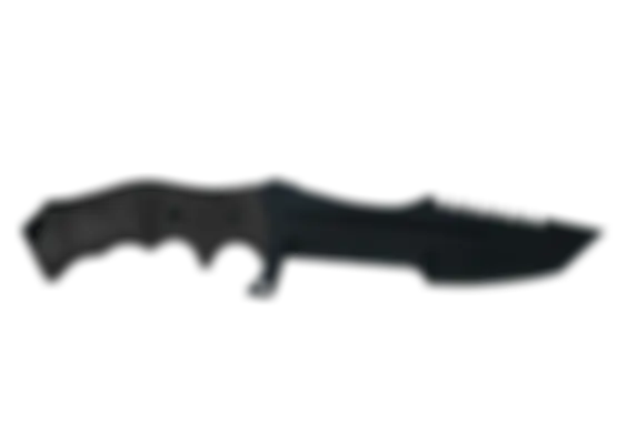 ★ StatTrak™ Huntsman Knife | Night (Battle-Scarred) float preview 6 %