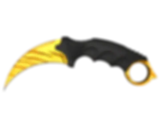 ★ Karambit | Tiger Tooth (Factory New) float preview 0 %