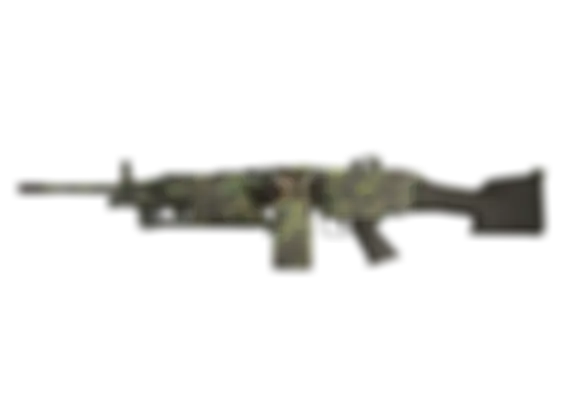 M249 | Jungle DDPAT (Well-Worn) float preview 6 %