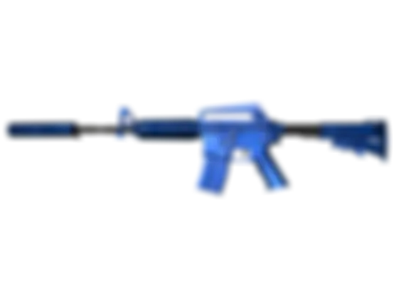 M4A1-S | Blue Phosphor (Factory New) float preview 0 %