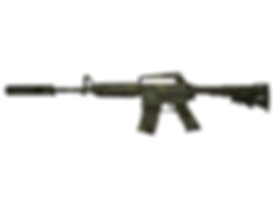 M4A1-S | Boreal Forest (Well-Worn) float preview 6 %