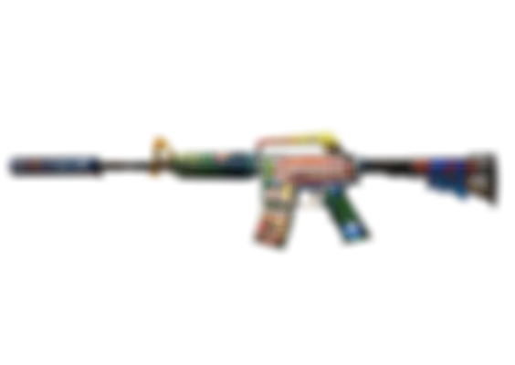 M4A1-S | Imminent Danger (Well-Worn) float preview 0 %