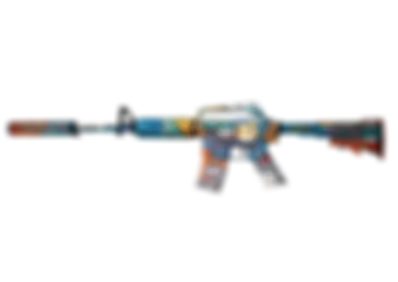 M4A1-S | Player Two (Well-Worn) float preview 0 %