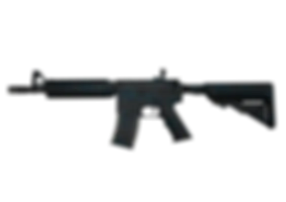 M4A4 | Dark Blossom (Well-Worn) float preview 0 %