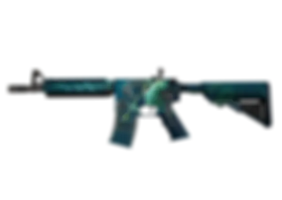 M4A4 | Poseidon (Factory New) float preview 0 %