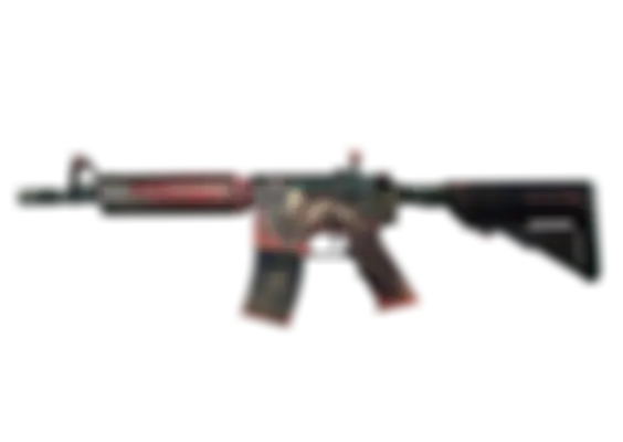 M4A4 | Tooth Fairy (Well-Worn) float preview 0 %