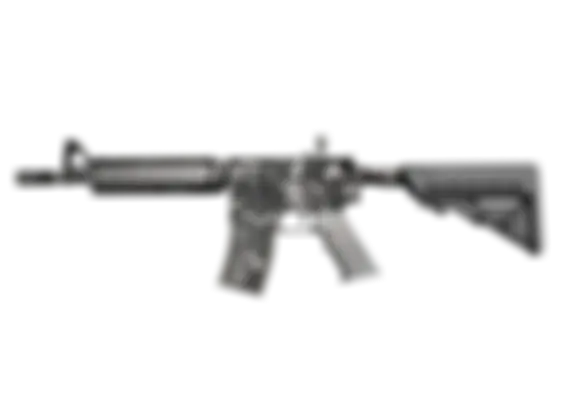 M4A4 | Urban DDPAT (Well-Worn) float preview 6 %