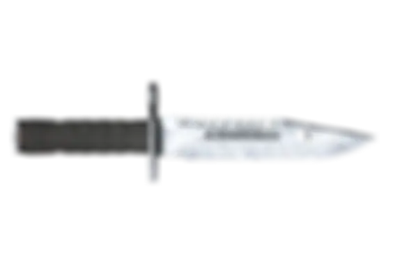 ★ StatTrak™ M9 Bayonet | Damascus Steel (Well-Worn) float preview 0 %