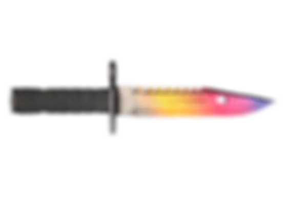 ★ M9 Bayonet | Fade (Factory New) float preview 0 %