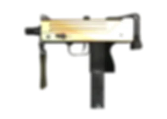MAC-10 | Amber Fade (Well-Worn) float preview 0 %