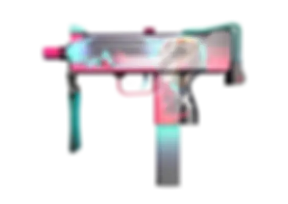 MAC-10 | Neon Rider (Well-Worn) float preview 0 %