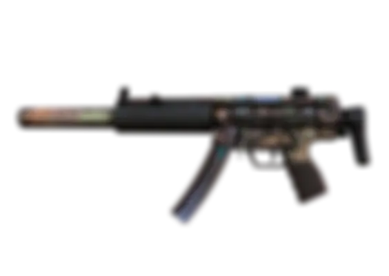 MP5-SD | Necro Jr. (Well-Worn) float preview 0 %