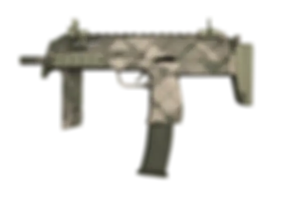 MP7 | Olive Plaid (Battle-Scarred) float preview 0 %