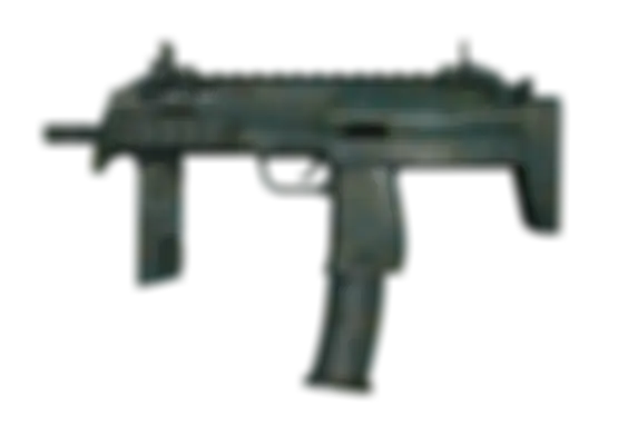 MP7 | Teal Blossom (Well-Worn) float preview 0 %
