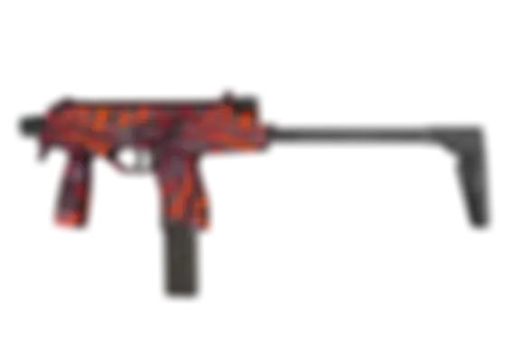 MP9 | Ruby Poison Dart (Well-Worn) float preview 0 %