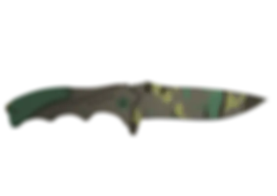 ★ Nomad Knife | Boreal Forest (Well-Worn) float preview 6 %
