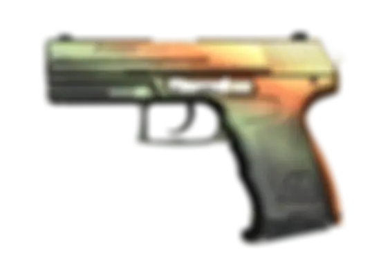 P2000 | Amber Fade (Well-Worn) float preview 0 %