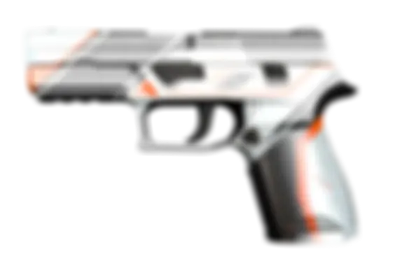 P250 | Asiimov (Well-Worn) float preview 10 %