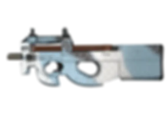 P90 | Glacier Mesh (Well-Worn) float preview 6 %