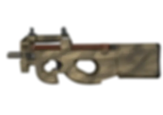 P90 | Sand Spray (Well-Worn) float preview 6 %