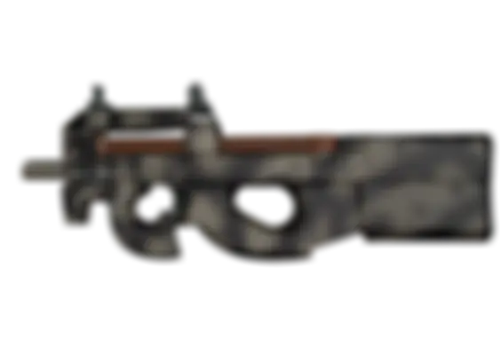 P90 | Scorched (Well-Worn) float preview 6 %
