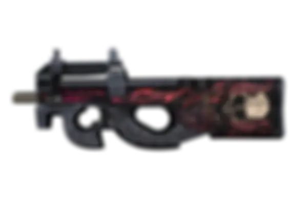 P90 | Shallow Grave (Well-Worn) float preview 0 %