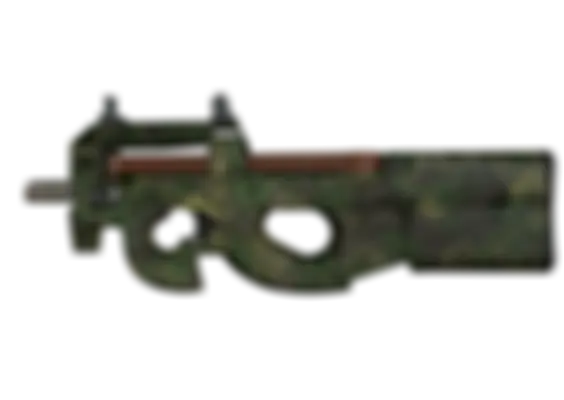 P90 | Verdant Growth (Well-Worn) float preview 0 %