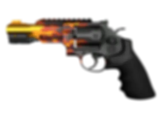 R8 Revolver | Blaze (Factory New) float preview 0 %