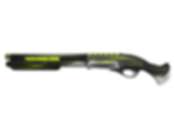Sawed-Off | Limelight (Well-Worn) float preview 0 %