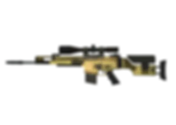 SCAR-20 | Brass (Well-Worn) float preview 0 %