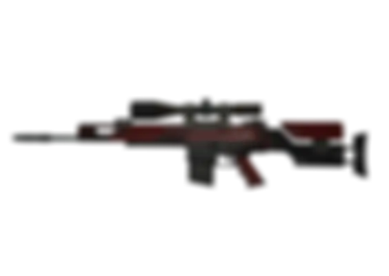 SCAR-20 | Crimson Web (Well-Worn) float preview 6 %