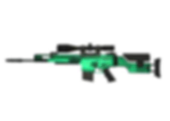 SCAR-20 | Emerald (Factory New) float preview 0 %