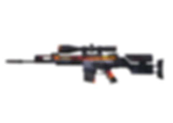 SCAR-20 | Enforcer (Well-Worn) float preview 0 %