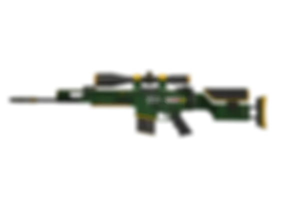 SCAR-20 | Powercore (Well-Worn) float preview 0 %