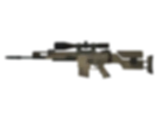 SCAR-20 | Sand Mesh (Battle-Scarred) float preview 6 %