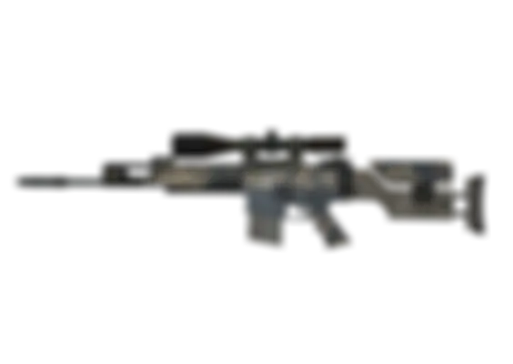 SCAR-20 | Stone Mosaico (Well-Worn) float preview 6 %