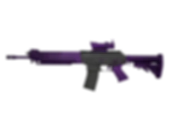 SG 553 | Ultraviolet (Well-Worn) float preview 6 %