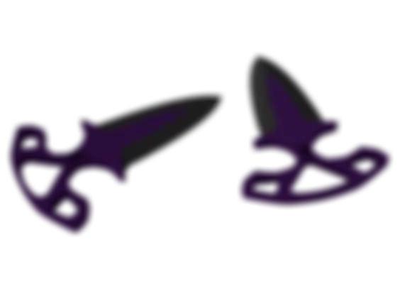 ★ Shadow Daggers | Ultraviolet (Well-Worn) float preview 6 %