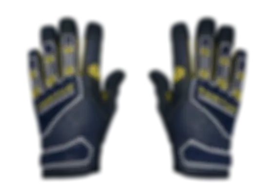 ★ Specialist Gloves | Field Agent (Well-Worn) float preview 6 %