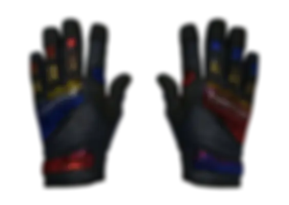 ★ Specialist Gloves | Marble Fade (Well-Worn) float preview 6 %